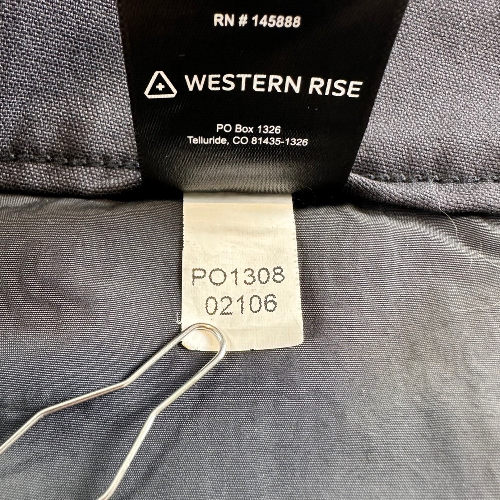 Western Rise Diversion Pant Mens 38x30 Gray 4-Way Stretch Travel Tech Trousers - Picture 10 of 10